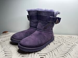 Purple Bow Uggs